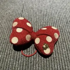 ディズニーランド ミニー リボン ヘアゴム