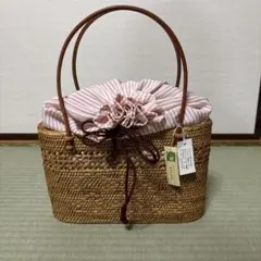 お値下げしました！アタバッグ　かごバッグ