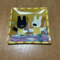 リサとガスパール　ガラストレー（レストラン）　新品未使用