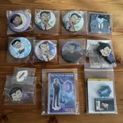 名探偵コナン 毛利小五郎 グッズ11点 缶バッジ アクスタ まとめ売り