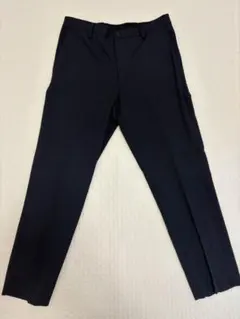 グローバルワーク アーバンスラックス 丈長め XL ネイビー