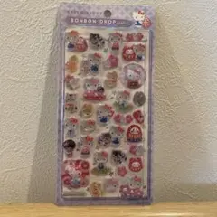 ハローキティ ボンボンドロップシール 縁起物