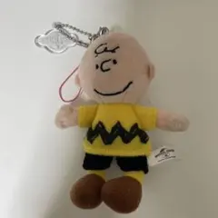 スヌーピー　チャーリーブラウン　ぬいぐるみストラップ