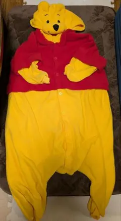 【美品】くまのプーさん　着ぐるみコスチューム
