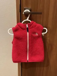 ザノースフェイス キッズ フリース ピンク ベスト 80cm