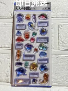 《正規品》3D大人の図鑑シール クラゲ編・カミオジャパン