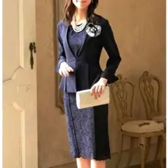 【極美品】　RUIRUE BOUTIQUE 2点セット　レーシーワンピース　M