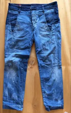 ペイント加工ストレッチパンツのサムネイル