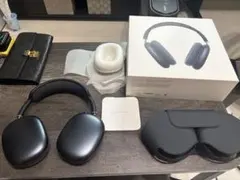 【極美品　保証26年8月】AirPods Max (USB-C) ミッドナイト
