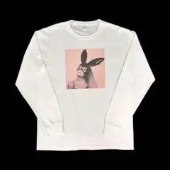 新品 アリアナグランデ デンジャラスウーマン ボンテージ バニー ピンク ロンT