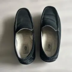 979 UGG AustraliaブライセンスリッポンUS8レザーブラック黒 - メルカリ