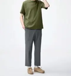 GU ストレッチイージーアンクルパンツ