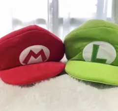 USJマリオ・ルイージ帽子2個セット