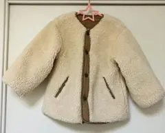 【訳ありです！】petit main ボアジャケット クリーム色