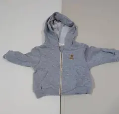 Polo Baby フード付きトレーナー 80サイズ グレー