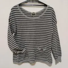 バッグスリットオフショルダーニット