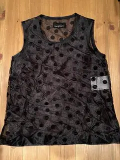 tricot COMME des GARCONS ドット柄 タンクトップのサムネイル