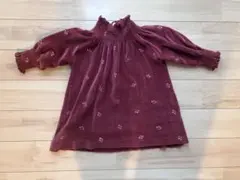 bebe Organic 2Y バーガンディ ワンピース