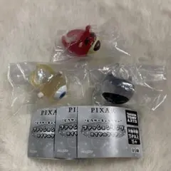 ピクサーキャラクター ファッションリングロイヤルクリア セット売り