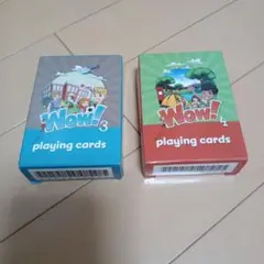 Wow! Playing cards 3 & 4 セット