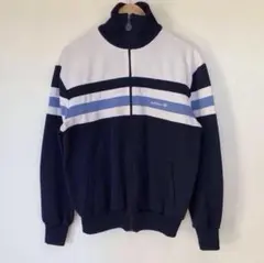 80s adidas アディダス トラックジャケット ジャージ ネイビー