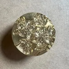 【美品】A-12 桜の花 シーリングスタンプ ヘッド 円形 25mm
