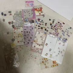 ボンボンドロップシール コットンパフィー 他シールまとめ売り