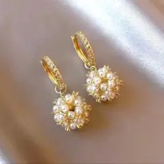 ピアス パール ゴールド ピアス フォーマル ウェディング セレモニー 上品