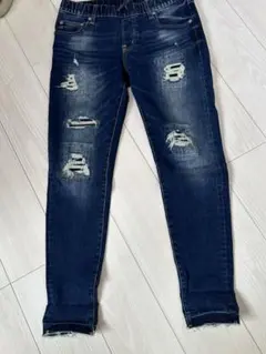 AZUL メンズ　ダメージデニム