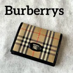 バーバリーズ　Burberrys パスケース　カードケース　ノバチェックC474