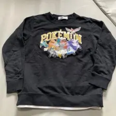 ポケモン　120cm 薄手トレーナー　長袖　ロンt ポケットモンスター