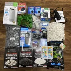 水槽用品　まとめ売り　セット　ろ材　フィルター　エアレーション　アクアリウムのサムネイル