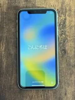 【ジャンク】Apple iPhone 11 64GBミントグリーン 本体