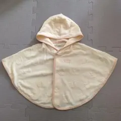 【新品タグなし】gelato pique フード付きポンチョ 70サイズ