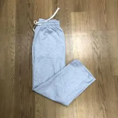 スウェットパンツ グレー ゴムウエスト ドローコード