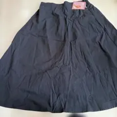 ブラック フレアスカート 3L