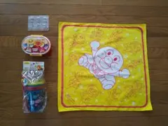 アンパンマン3点セット★お弁当箱★バンダナ★ストローカップ3個