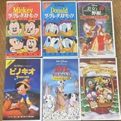 【キッズ・ディズニー】VHS ６本セット