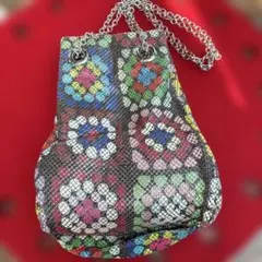 カラフルグラニースクエアポシェット