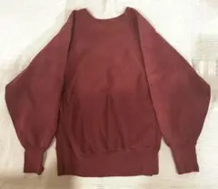 バーガンディ スウェット