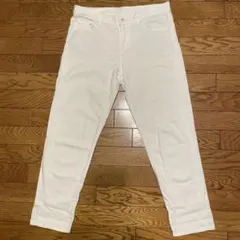 ホワイトデニム パンツ