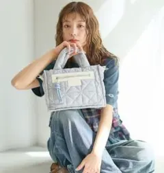 BAYFLOW キルティング 2way ショルダーバッグ