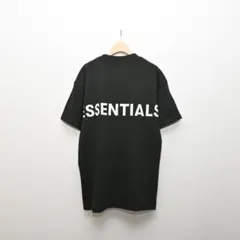 FOG ESSENTIALS エッセンシャルズ 半袖 ロゴ Tシャツ S 黒