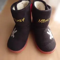 ミッキー フリースブーツ 28
