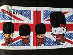 非売品　ハローキティ Hello Kitty ユニオンジャック柄 フェイスタオル