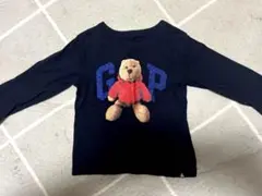 GAP 長袖Tシャツ 18-24ヶ月 ネイビー