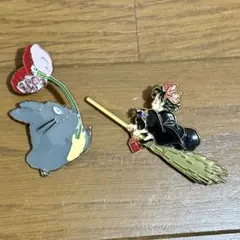 トトロとキキ ピンバッジセット
