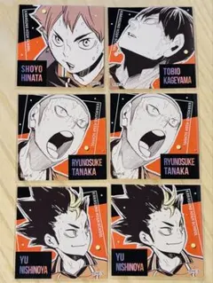 ハイキュー　スクエアステッカーコレクション　第2弾