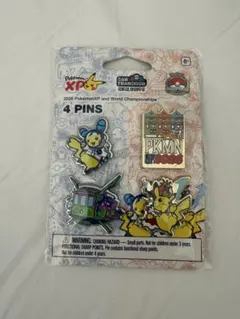 WCS2026 ポケモンXP サンフランシスコ限定 ピンズ4個 WCS2026 ポケモンXP サンフランシスコ ピカチュウ ピンズ 4PINS - メルカリ