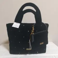 フェイラー　ユニバッグ サイド ポーチ付き　ブラック